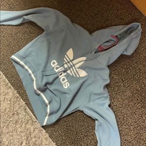 adidas cropped sweatshirt